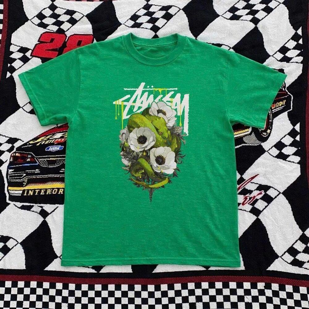 Green Flower Tee
